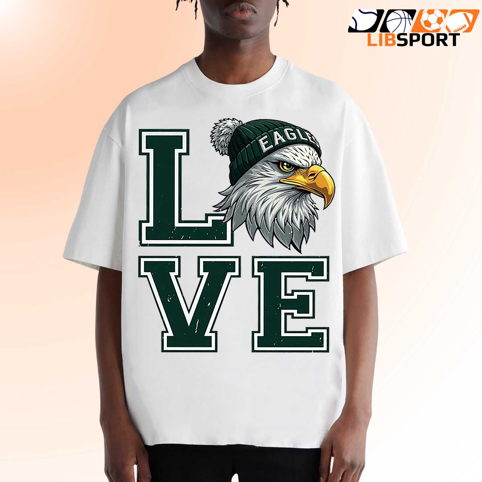 Philadelphia Eagles Love T-Shirt, Unisex Game Day Merch Gift